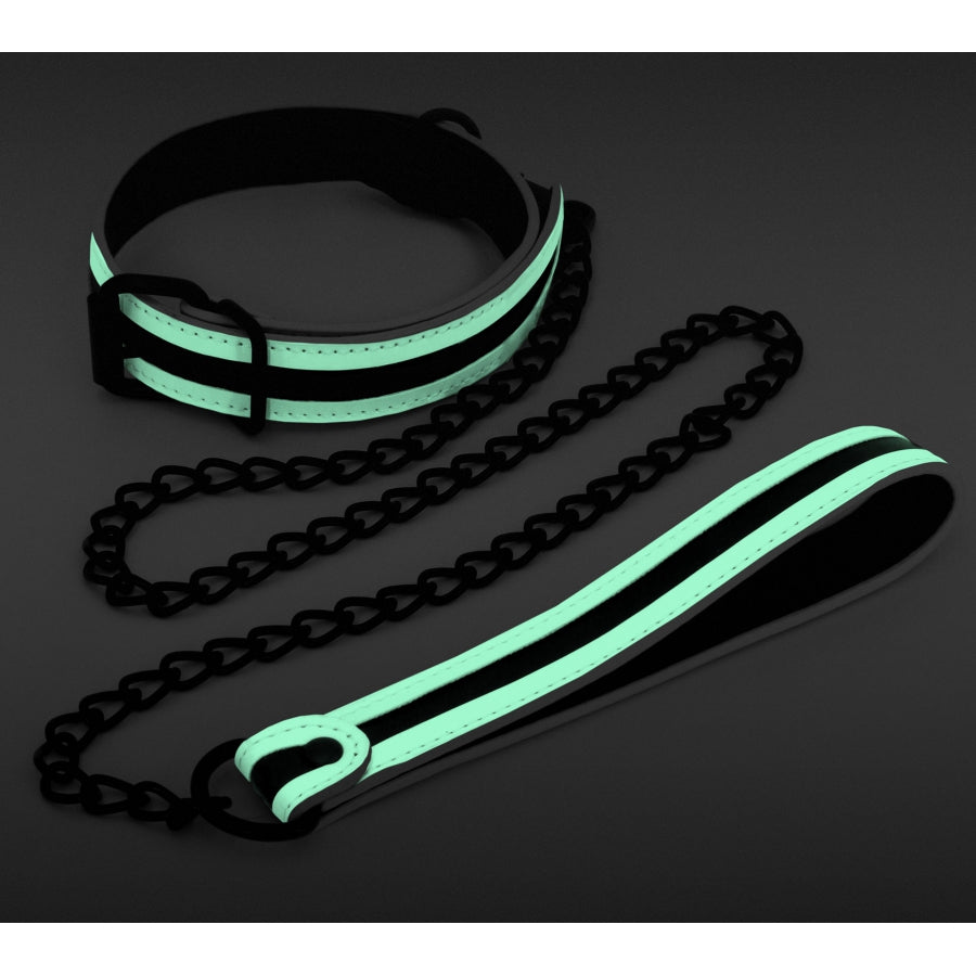 GLO- Collier-Laisse fluorescente 75cm - MONT' A BORD SHOP